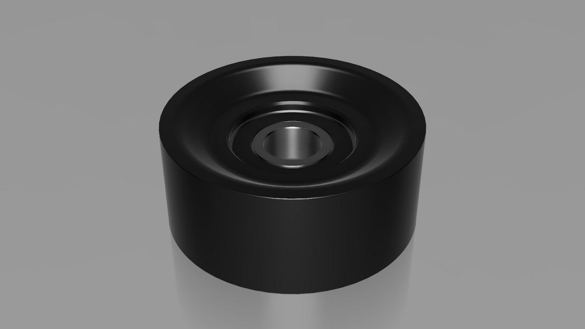 LPD 2in Idler Pulley 8-rib (Flanged) – Lepore Performance Designs