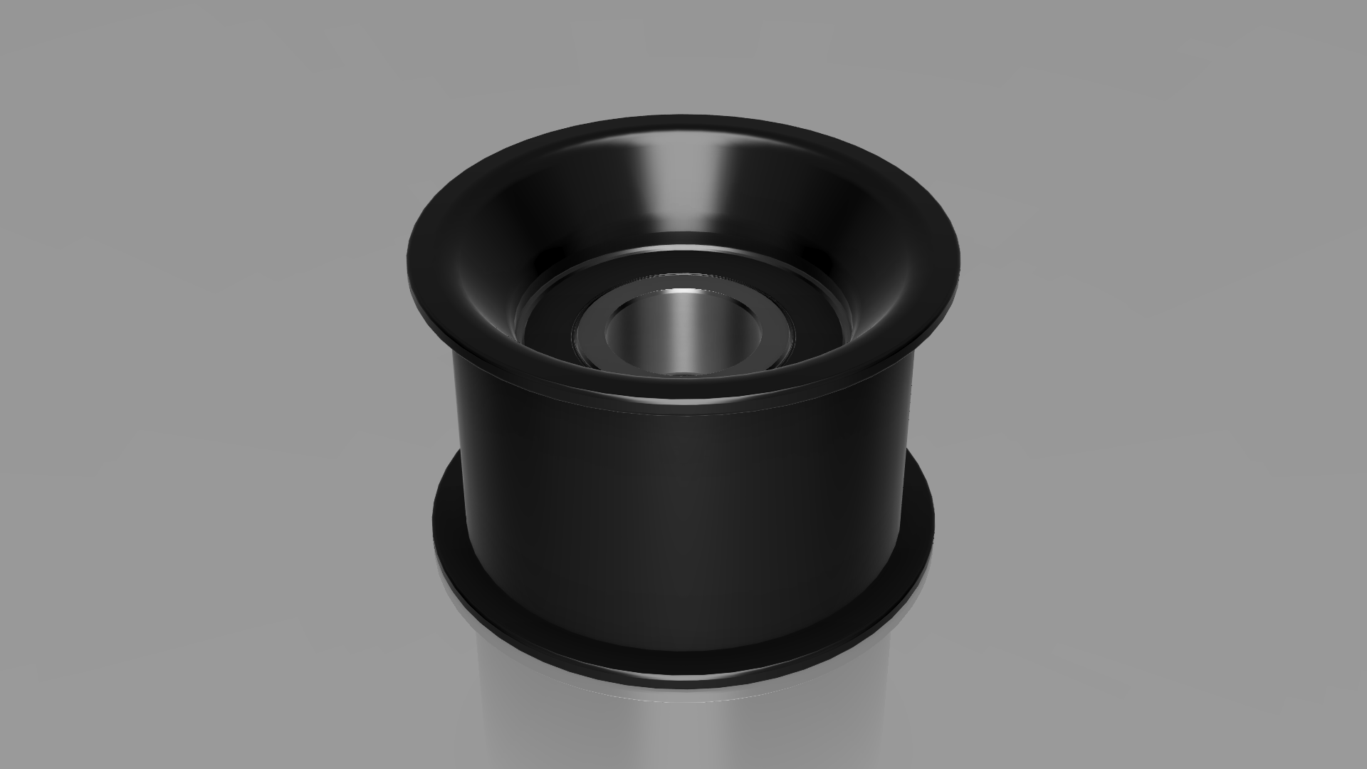 LPD 2in Idler Pulley 8-rib (Flanged)